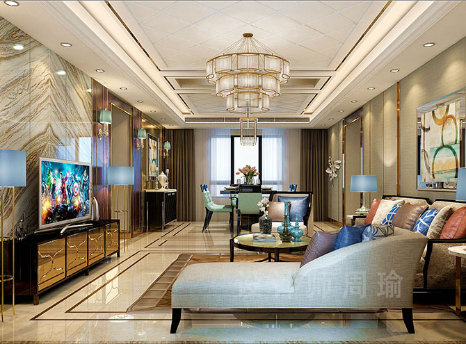色色色色小说视频世纪江尚三室两厅168平装修设计效果欣赏
